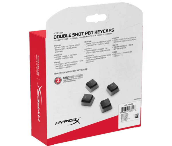 HyperX Pudding Keycaps (104 Keys) - Image 2