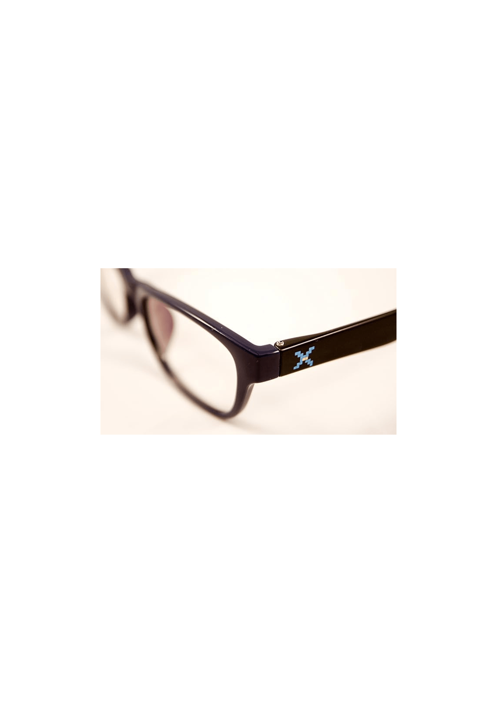 Pixel lens blue light blocking glasses