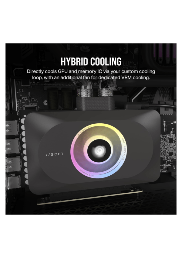 CORSAIR iCUE Link XG3 RGB Hybrid GPU Water Block - Image 4