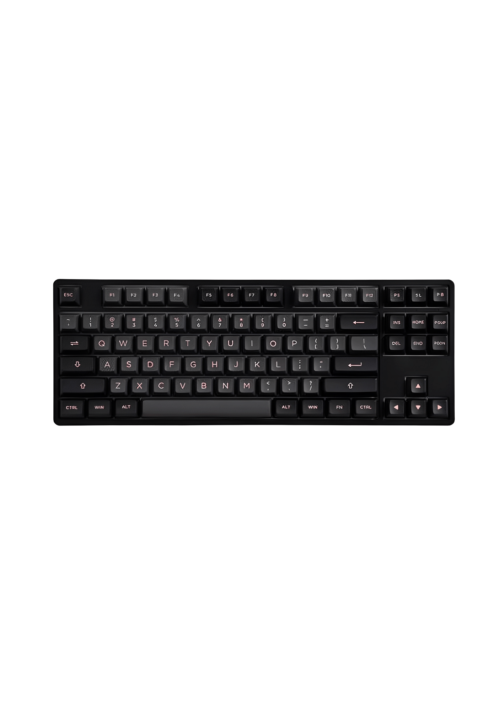 Akko 5087S Black and Pink Mechanical Keyboard