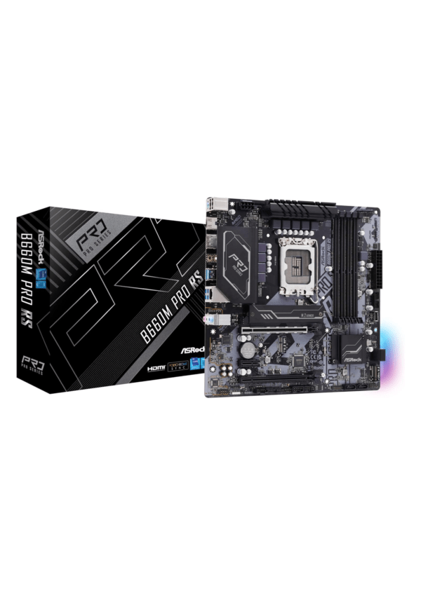 Asrock B660M Pro RS Intel LGA1700 DDR4 Micro ATX