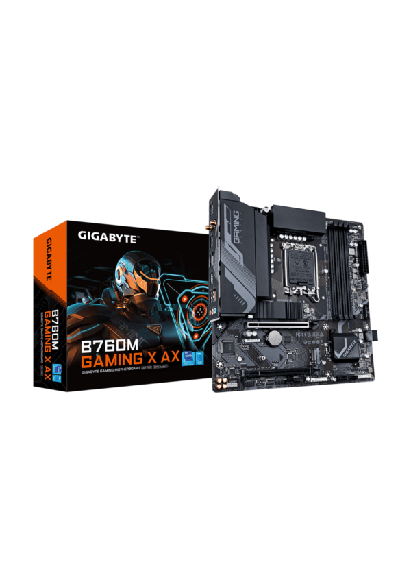 Gigabyte B760M Gaming X AX Intel LGA1700 DDR5 Micro ATX