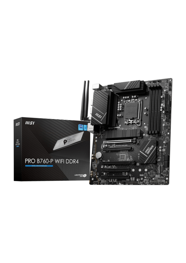 MSI Pro B760-P Wi-Fi Intel LGA1700 DDR4 ATX