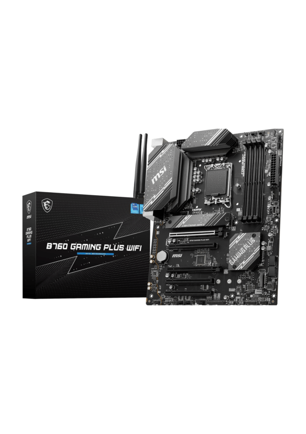 MSI B760 Gaming Plus Wi-Fi Intel LGA1700 DDR5 ATX