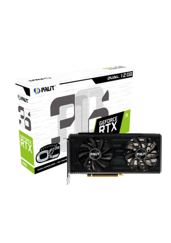 (USED) <br> Palit RTX 3060 Dual OC 12GB DDR6