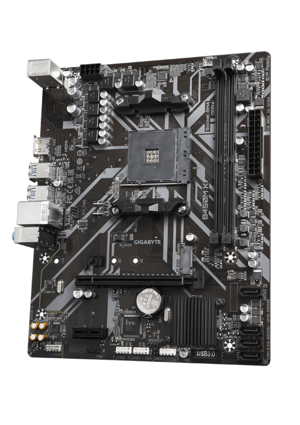 Gigabyte B450M-K AMD AM4 DDR4 ATX Ultra Durable - Image 3