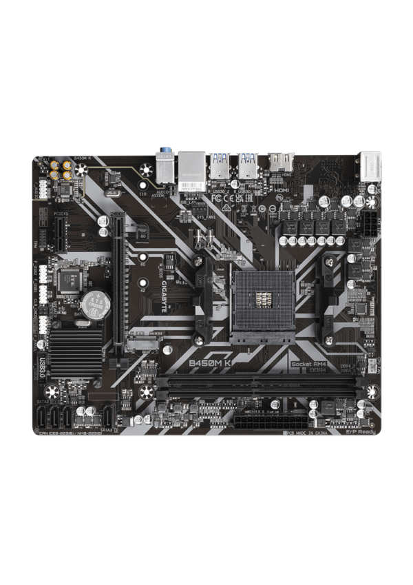 Gigabyte B450M-K AMD AM4 DDR4 ATX Ultra Durable - Image 4