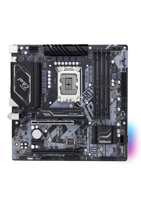 Asrock B660M Pro RS Intel LGA1700 DDR4 Micro ATX - Image 2