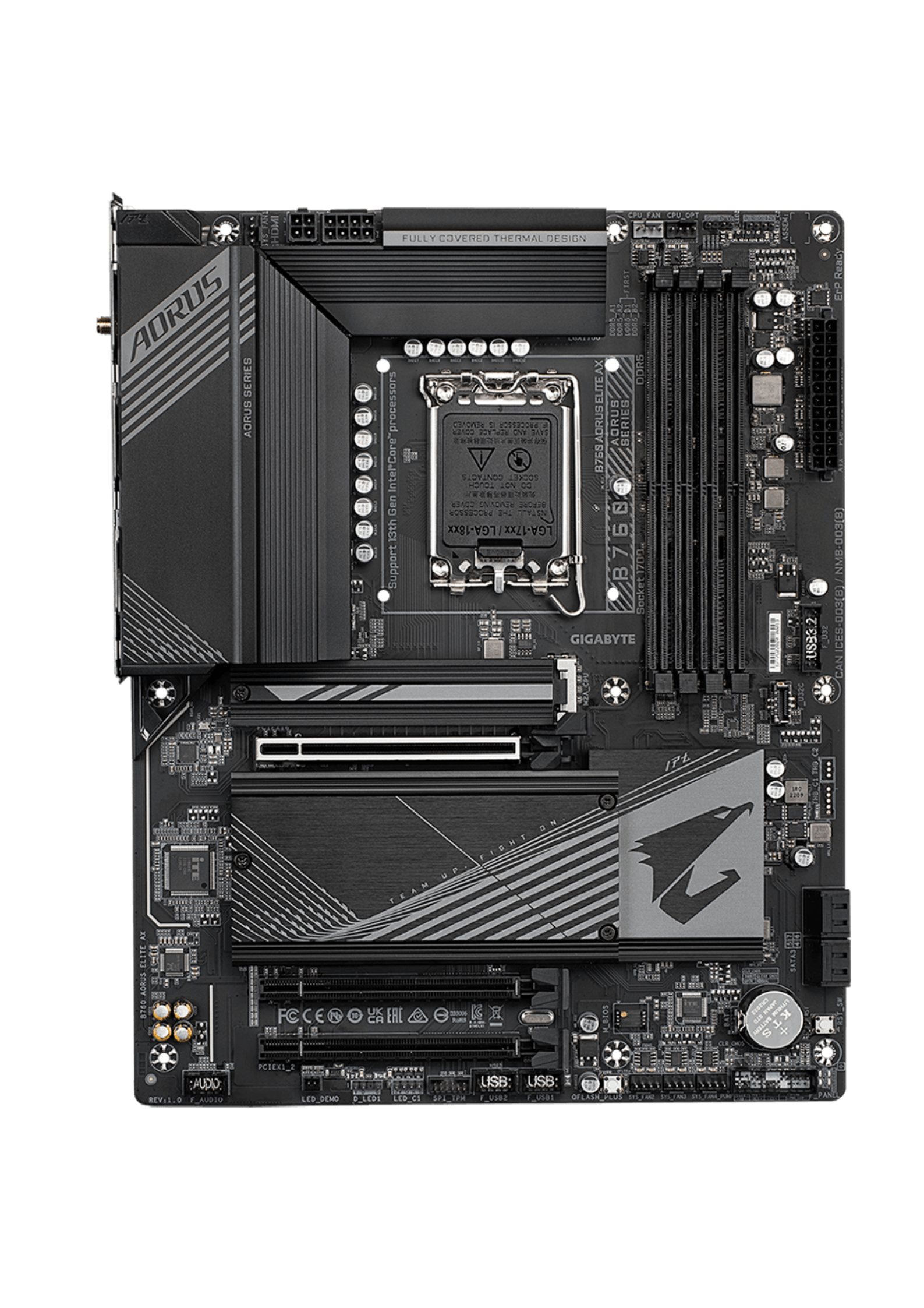 Gigabyte B760 Aorus Elite AX Intel LGA1700 DDR5 ATX