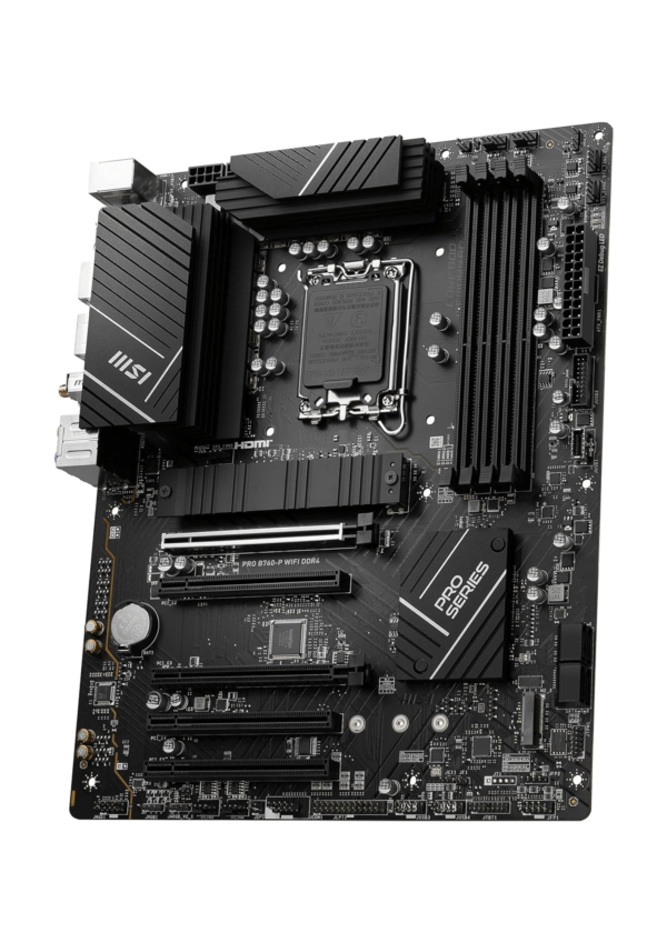 MSI Pro B760-P Wi-Fi Intel LGA1700 DDR4 ATX - Image 2