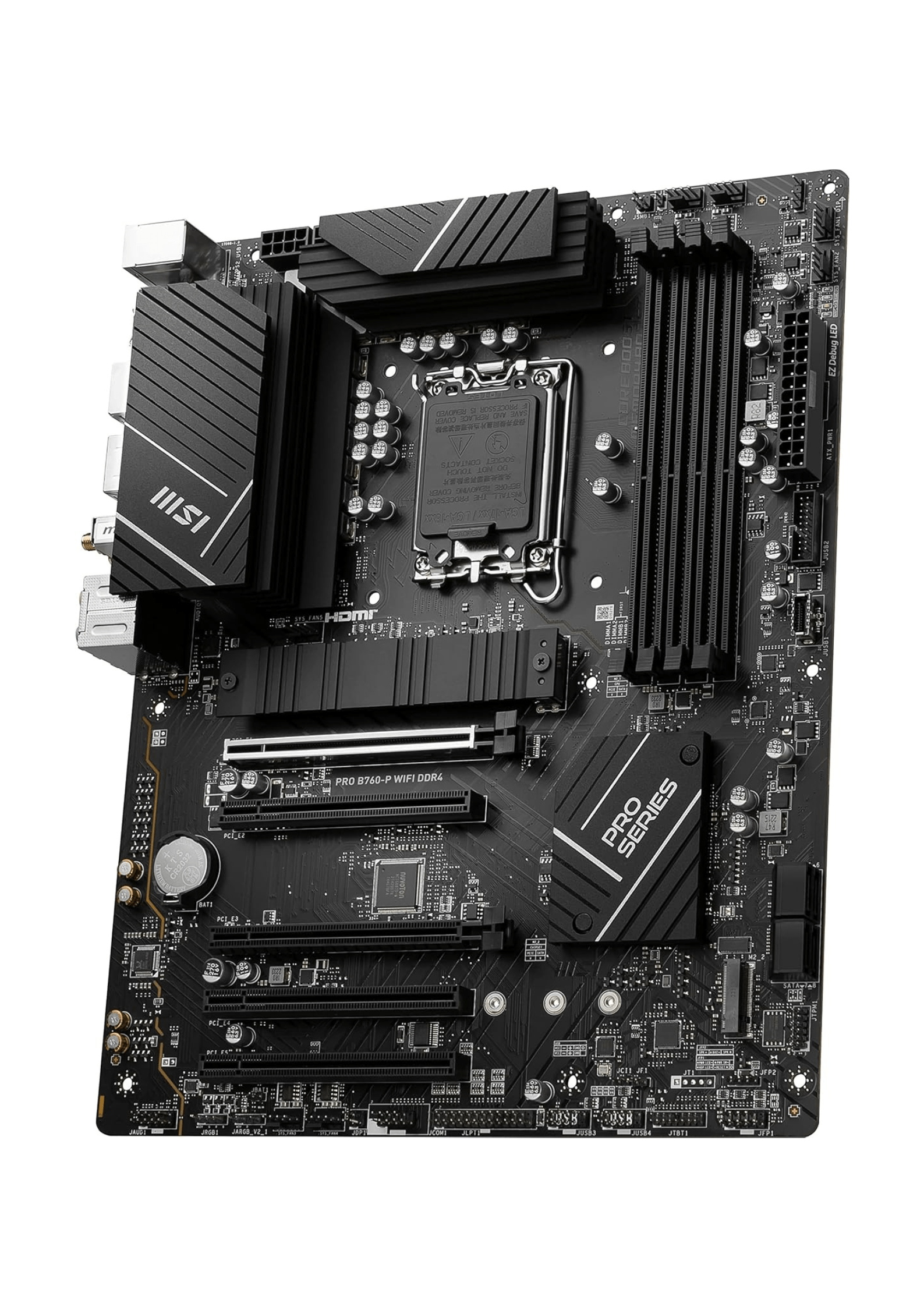 MSI Pro B760-P Wi-Fi Intel LGA1700 DDR4 ATX