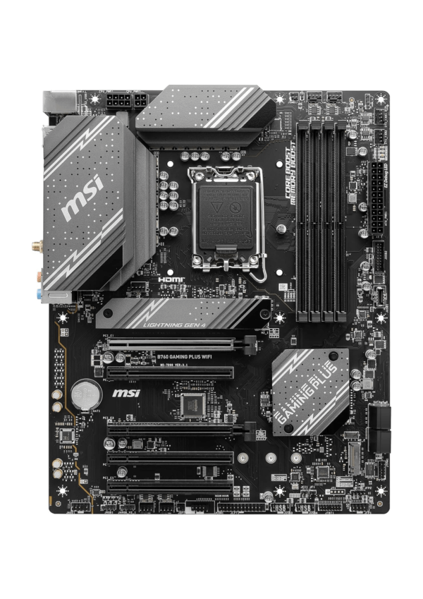 MSI B760 Gaming Plus Wi-Fi Intel LGA1700 DDR5 ATX - Image 2
