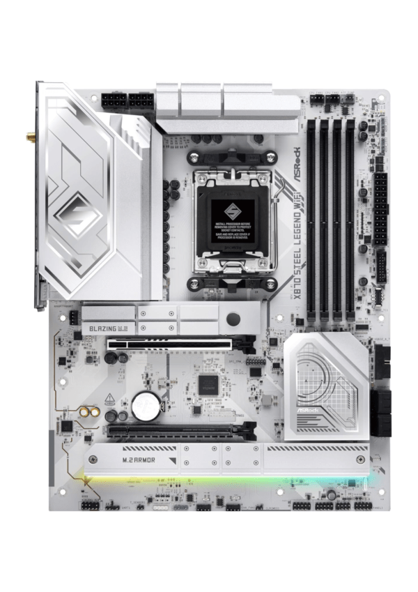 Asrock X870 Steel Legend Wi-Fi AMD AM5 DDR5 ATX - Image 2