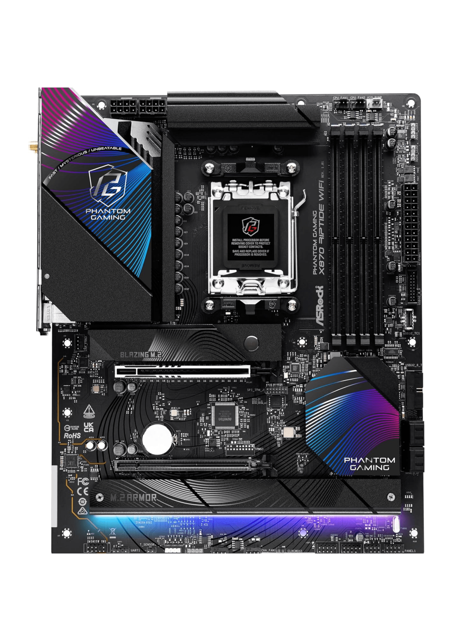 Asrock X870 PG Riptide Wi-Fi AMD AM5 DDR5 ATX Motherboard