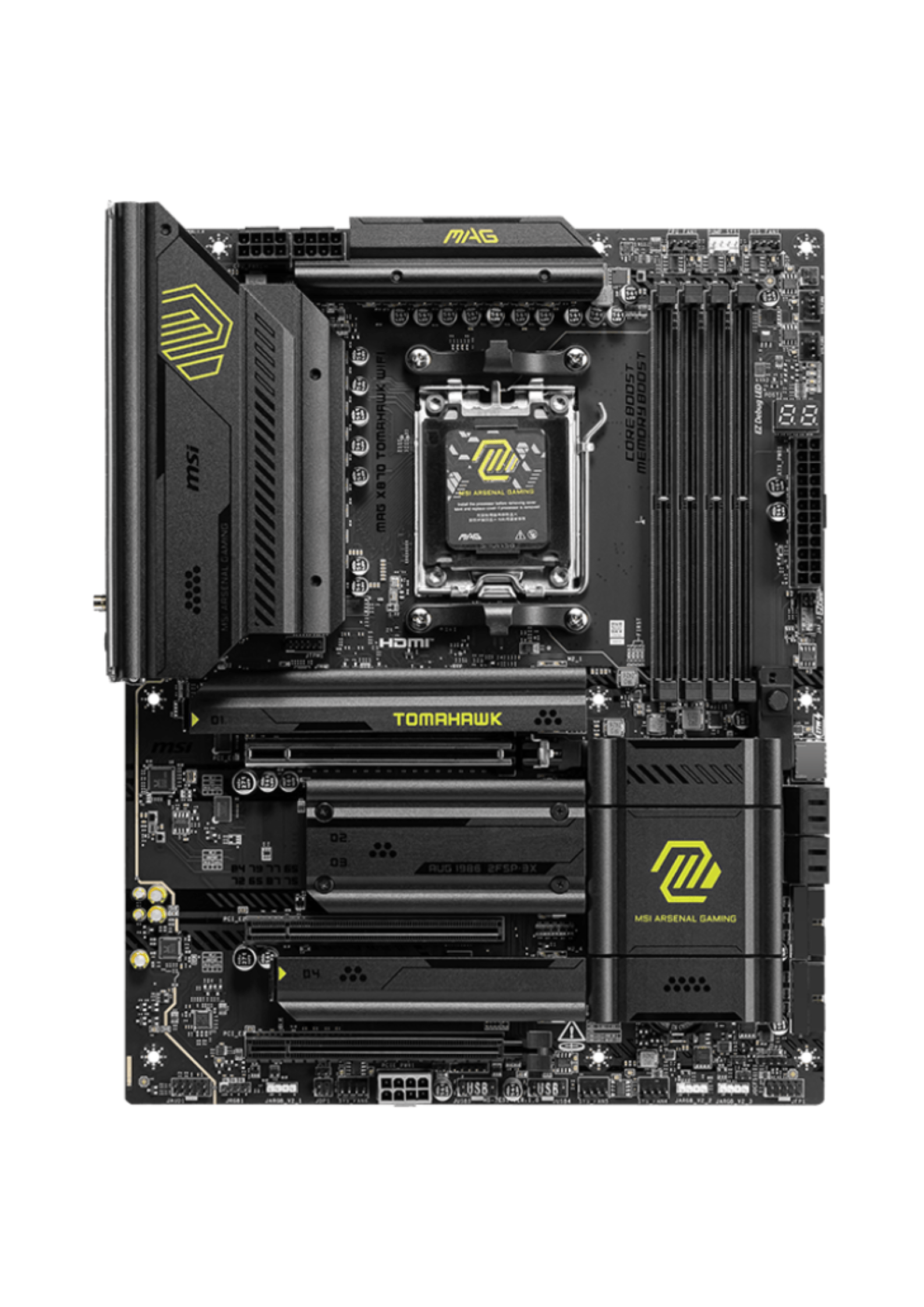 MSI Mag X870 Tomahawk Wi-Fi AMD AM5 DDR5 ATX