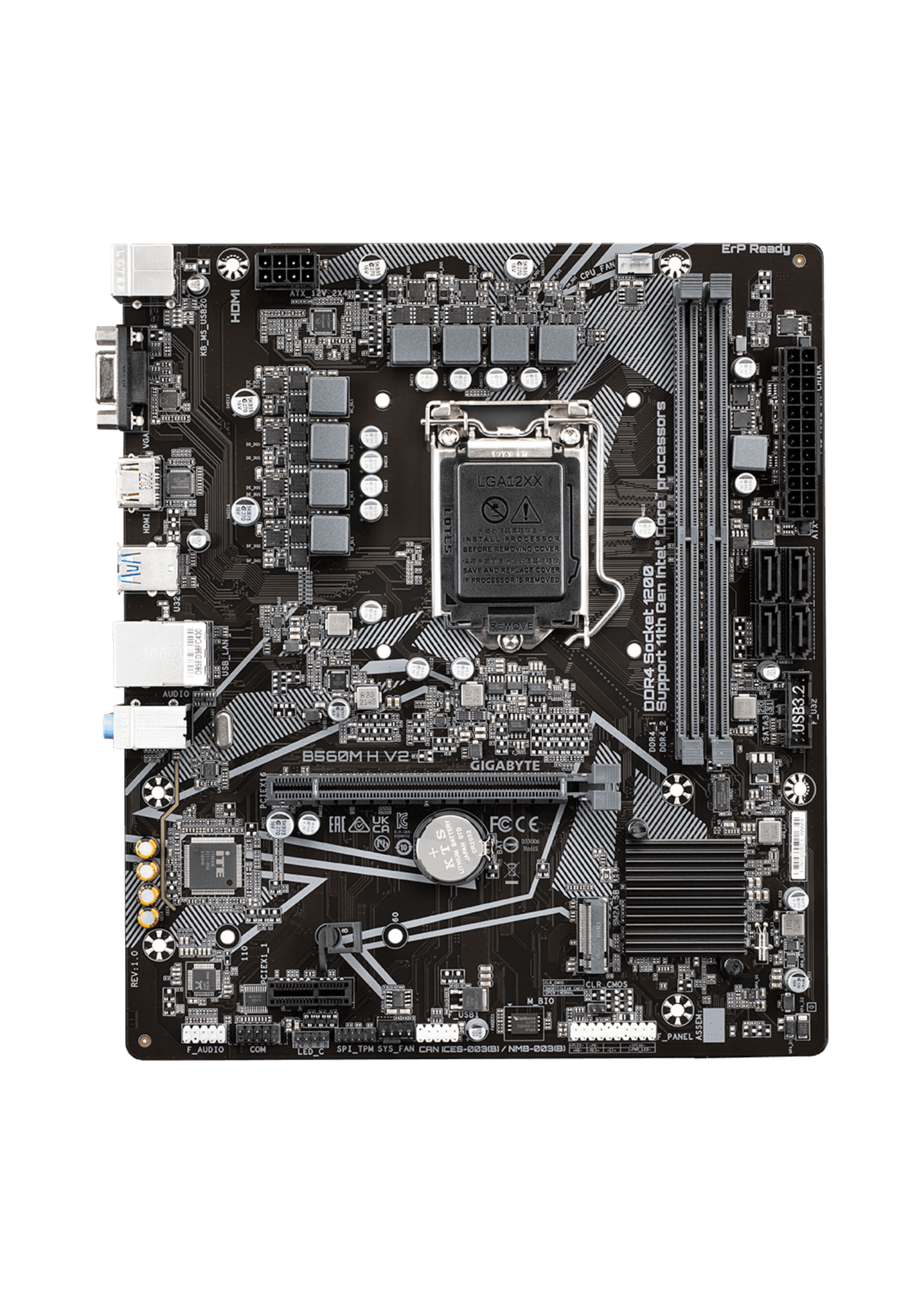 Gigabyte B560M H V2 Intel LGA1200 DDR4 Micro ATX