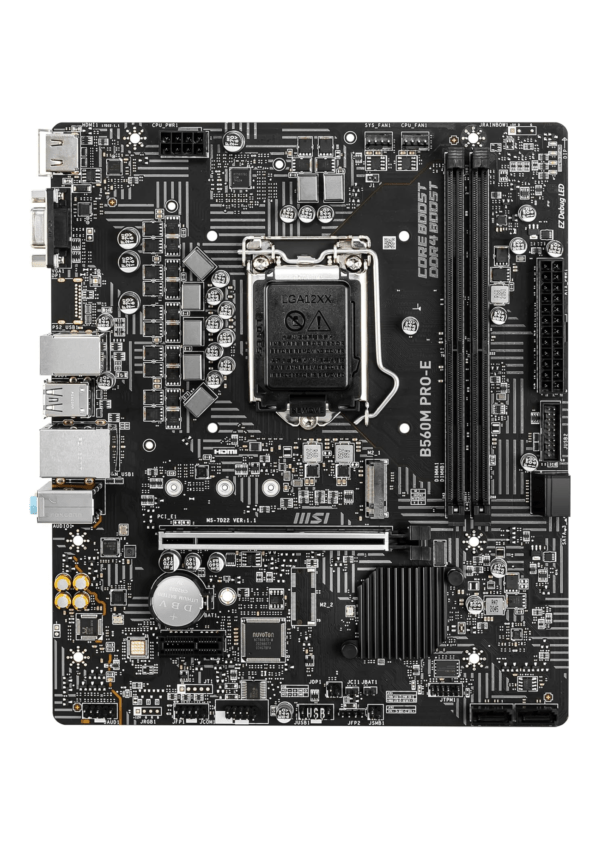 MSI B560M PRO-E Intel LGA1200 DDR4 mATX - Image 2