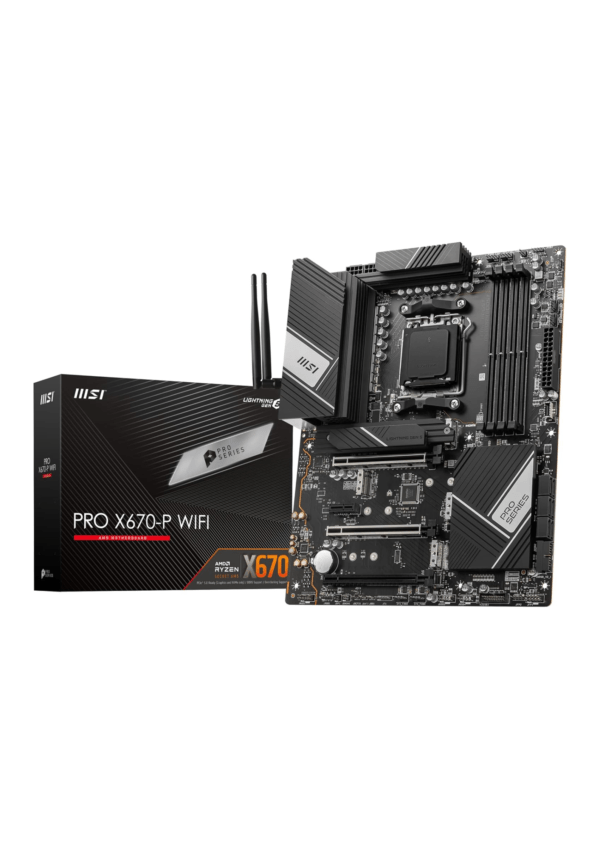 MSI Pro X670-P Wi-Fi AMD AM5 DDR5 ATX