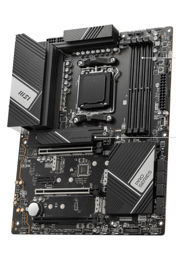 MSI Pro X670-P Wi-Fi AMD AM5 DDR5 ATX - Image 3