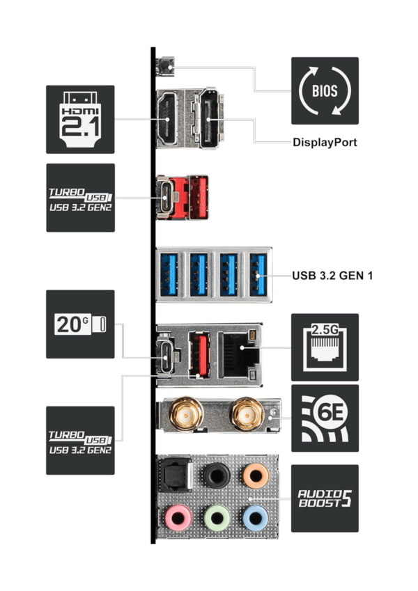 MSI Pro X670-P Wi-Fi AMD AM5 DDR5 ATX - Image 4