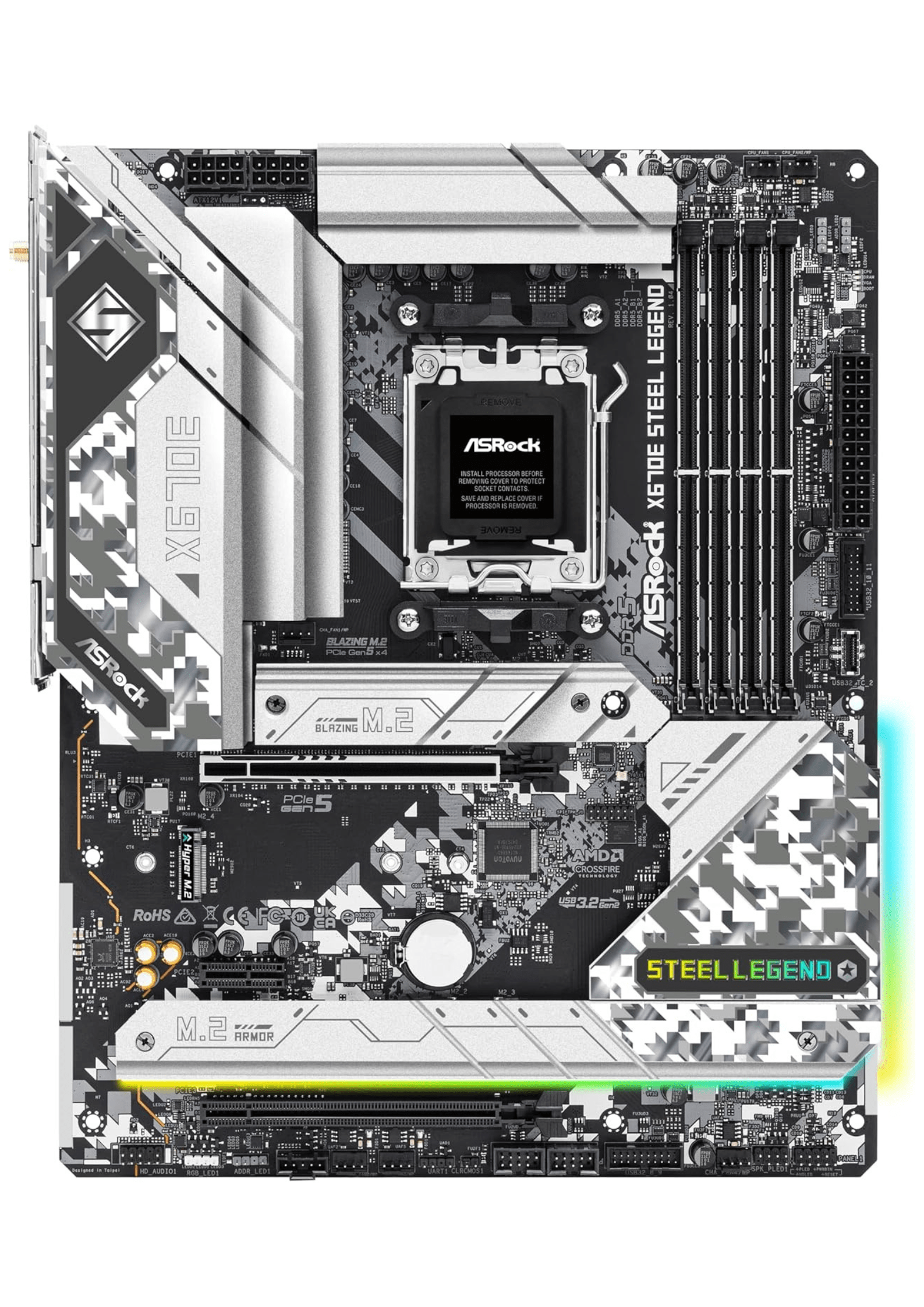 Asrock X670E Steel Legend AMD AM5 DDR5 ATX