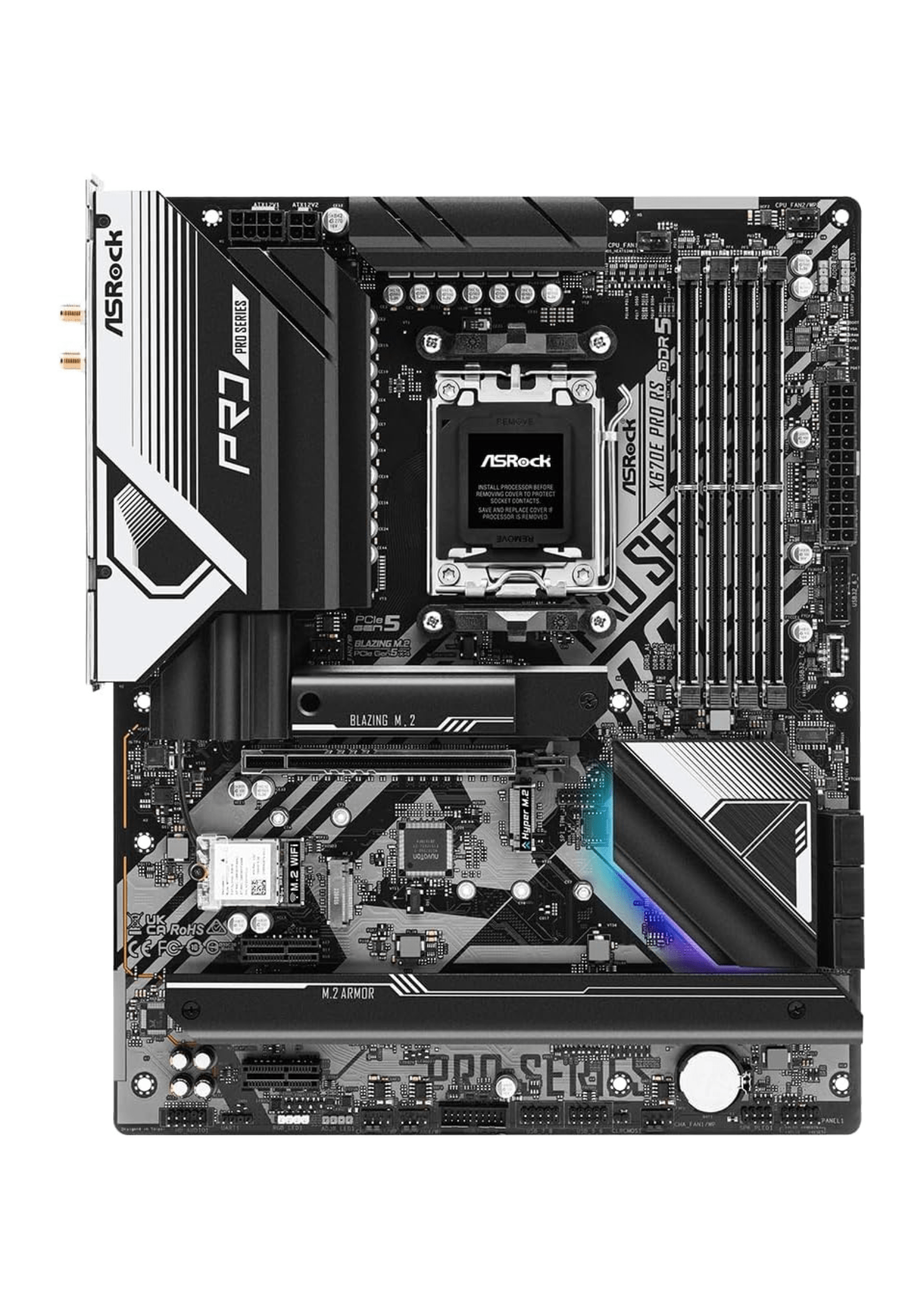 Asrock X670E Pro RS AMD AM5 DDR5 ATX