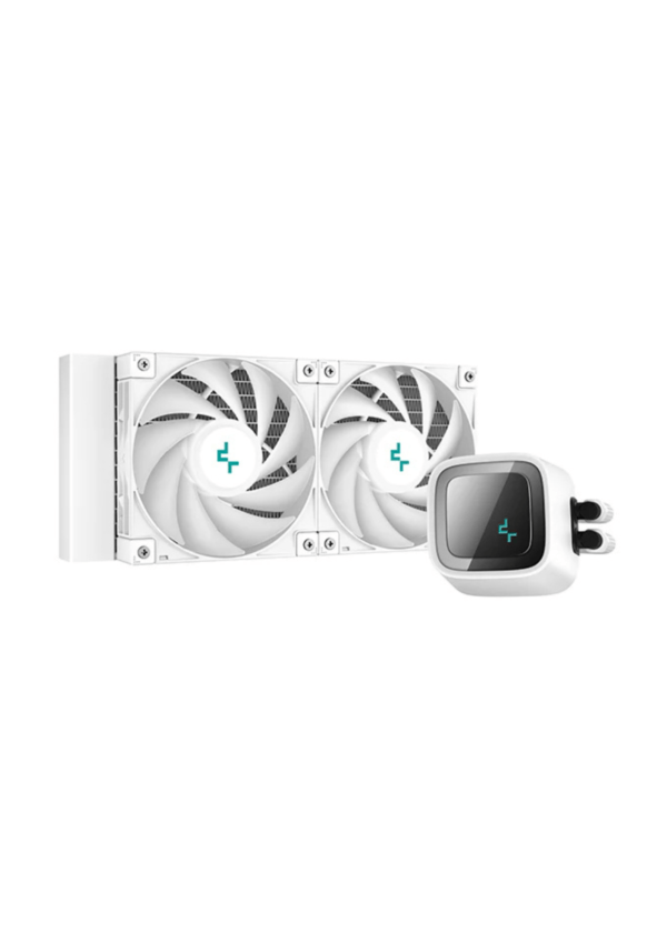 DeepCool LS520 ARGB liquid 240 CPU cooler White - Image 2