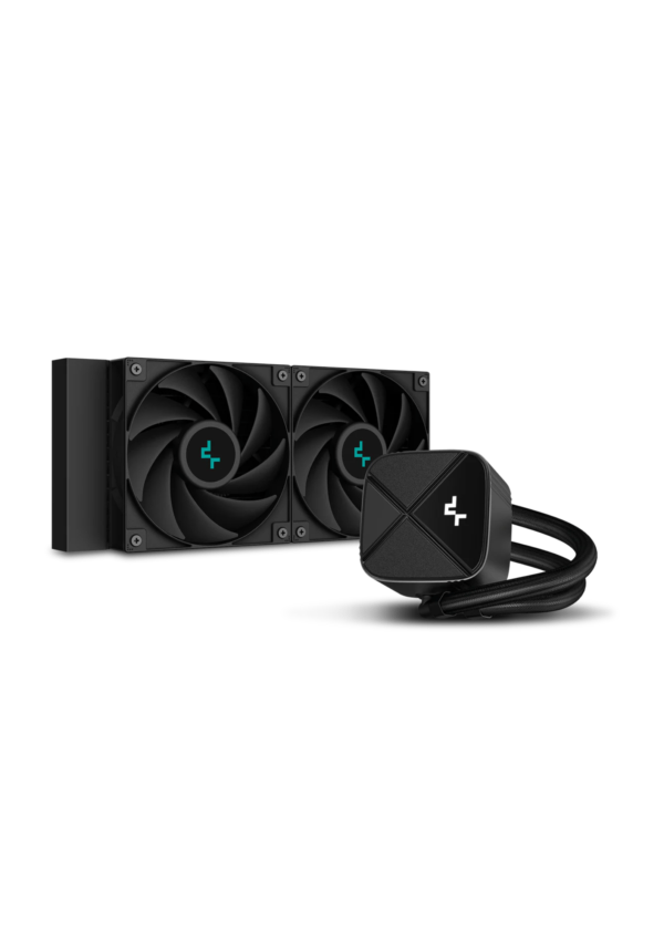 DeepCool LS520S ZERO DARK ARGB liquid 240 CPU cooler