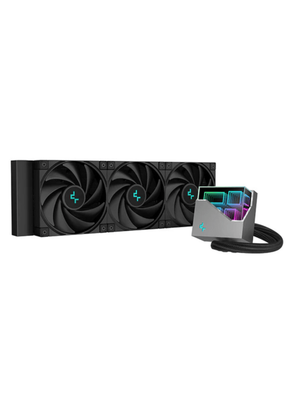 DeepCool LT720 ARGB liquid CPU cooler Black