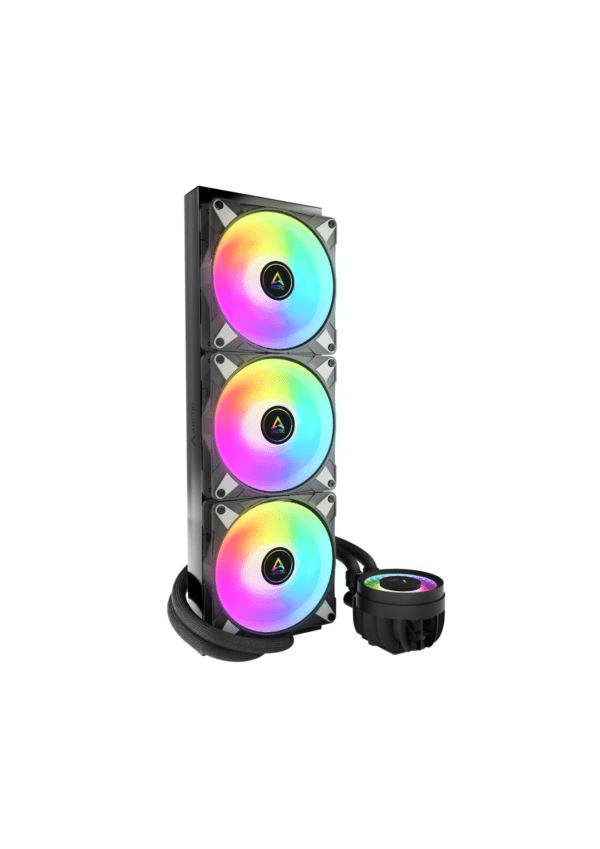 Arctic Liquid Freezer III 420 ARGB CPU Liquid Cooler Black - Image 2