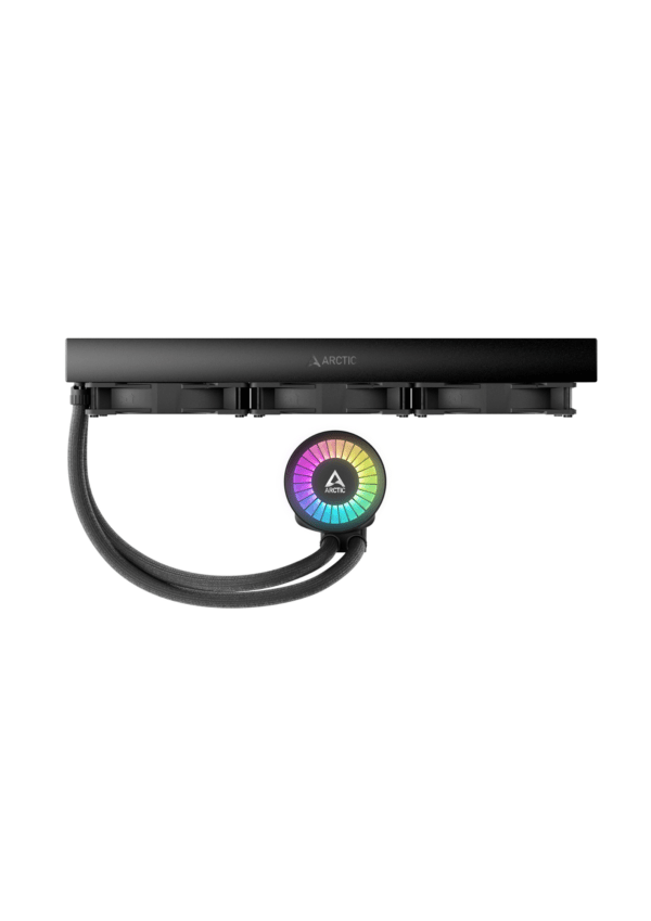 Arctic Liquid Freezer III 420 ARGB CPU Liquid Cooler Black - Image 3