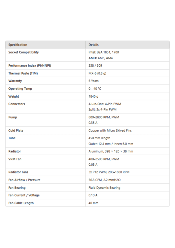 Arctic Liquid Freezer III 360 CPU Liquid Cooler - Image 5