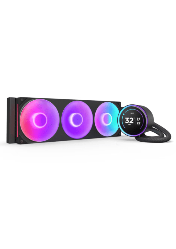 NZXT Kraken Elite RGB 360mm CPU Liquid Cooler Black