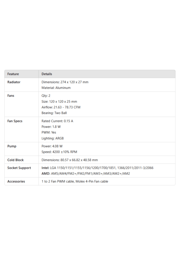 MSI Mag CoreLiquid 240R V2 CPU Liquid Cooler Black - Image 3