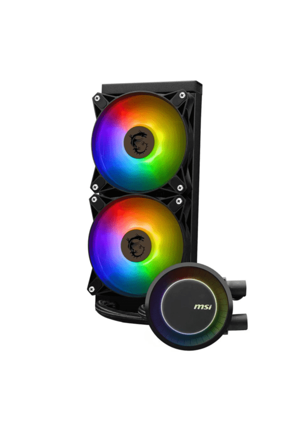 MSI Mag Coreliquid E240 CPU Liquid Cooler Black - Image 2