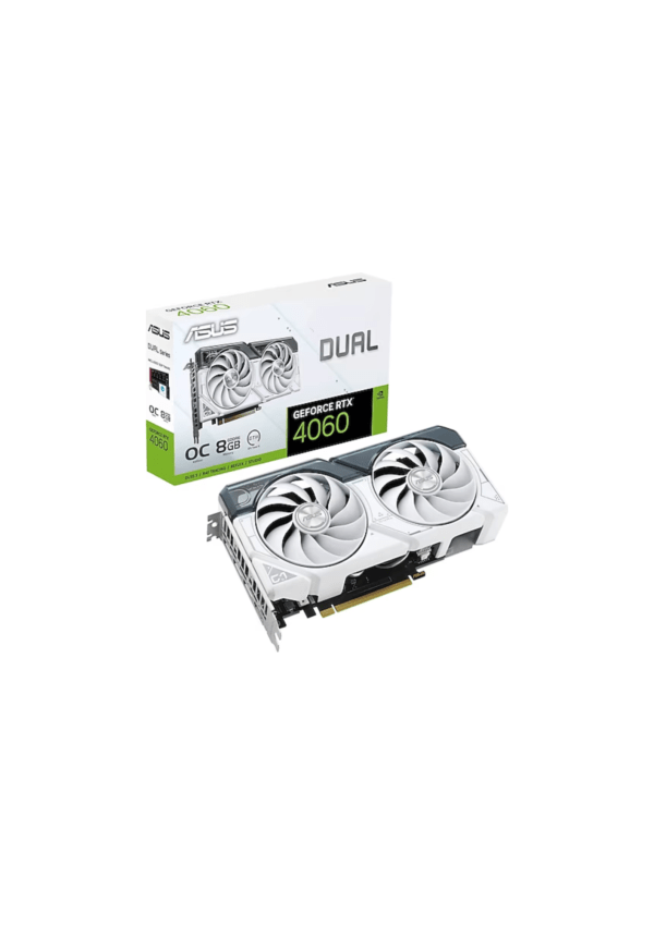 (USED) <br> ASUS Dual GeForce RTX 4060 8GB White