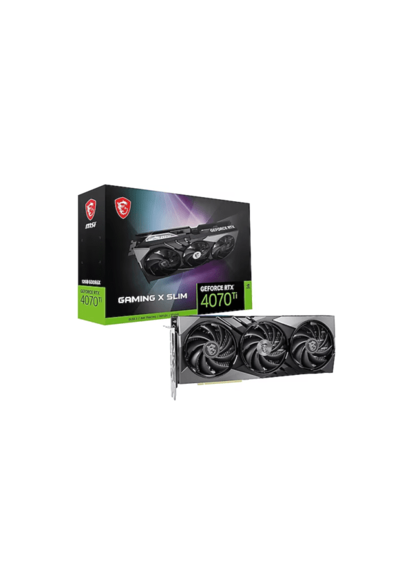 (NEW) <br> MSI RTX 4070 TI Gaming X Slim 12GB