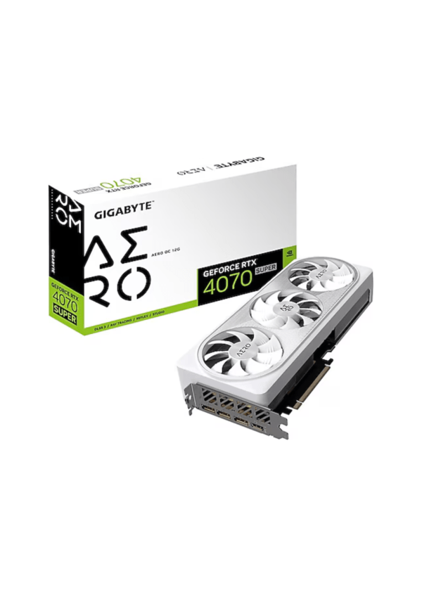 (NEW) <br> Gigabyte NVIDIA GeForce RTX 4070 Super AERO OC 12GB