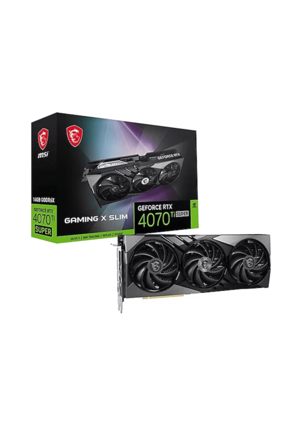 (NEW) <br> MSI GeForce RTX 4070 Ti SUPER GAMING X SLIM 16GB