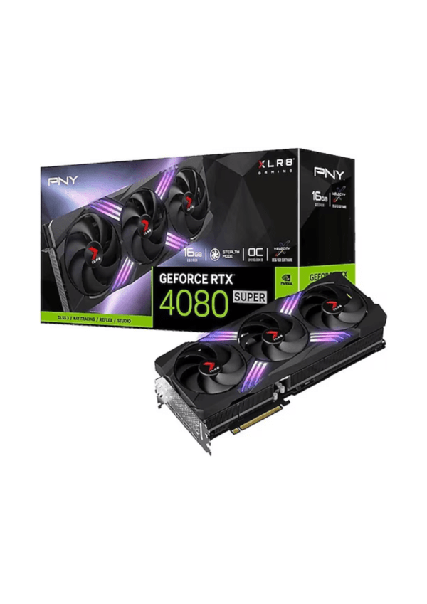 (USED) <br> PNY RTX 4080 SUPER XLR8 Gaming EPIC-X OC RGB 16GB