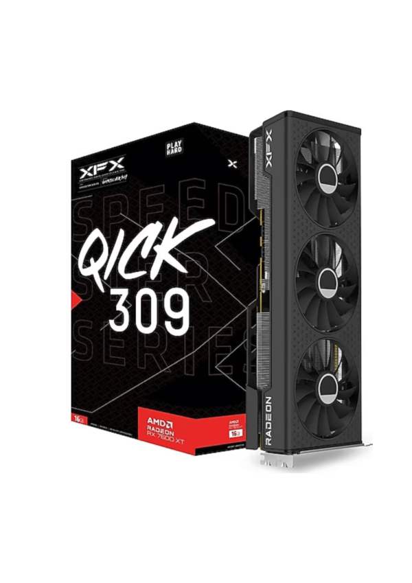 (NEW) <br> XFX RX 7600 XT Speedster Qick 309 16GB