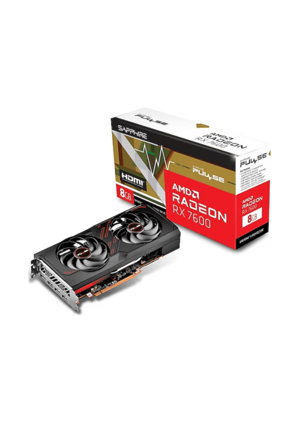 (NEW) <br> Sapphire Amd Radeon RX 7600 Pulse 8GB