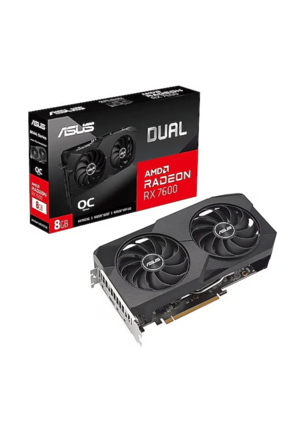 (NEW) <br> ASUS Radeon RX 7600 DUAL OC Edition 8GB