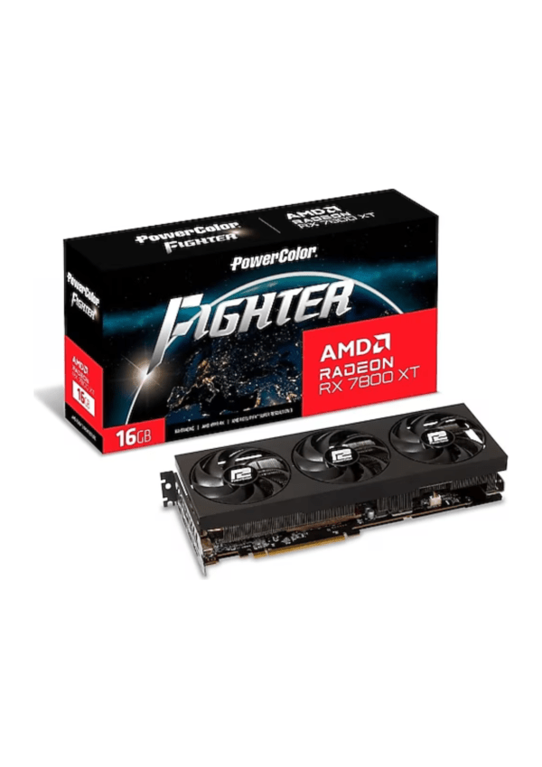 (USED) <br> PowerColor Radeon RX 7800 XT Fighter 16GB