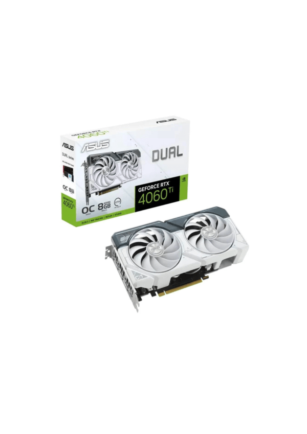(NEW) <br> ASUS Dual GeForce RTX 4060 Ti 8GB White