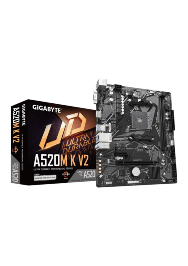 Gigabyte A520M-K-V2 AMD AM4 DDR4 Micro ATX