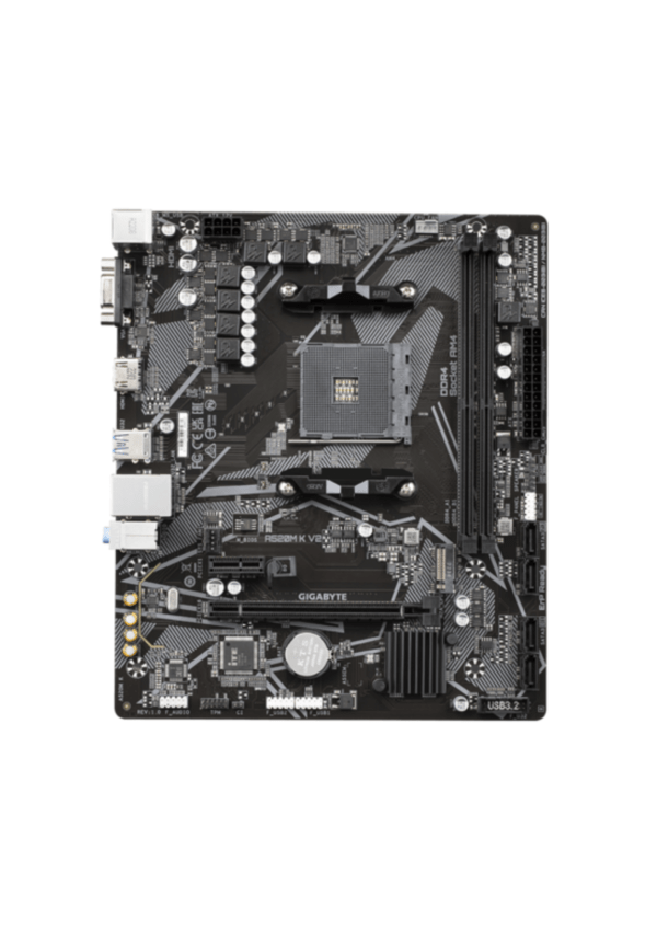 Gigabyte A520M-K-V2 AMD AM4 DDR4 Micro ATX - Image 2