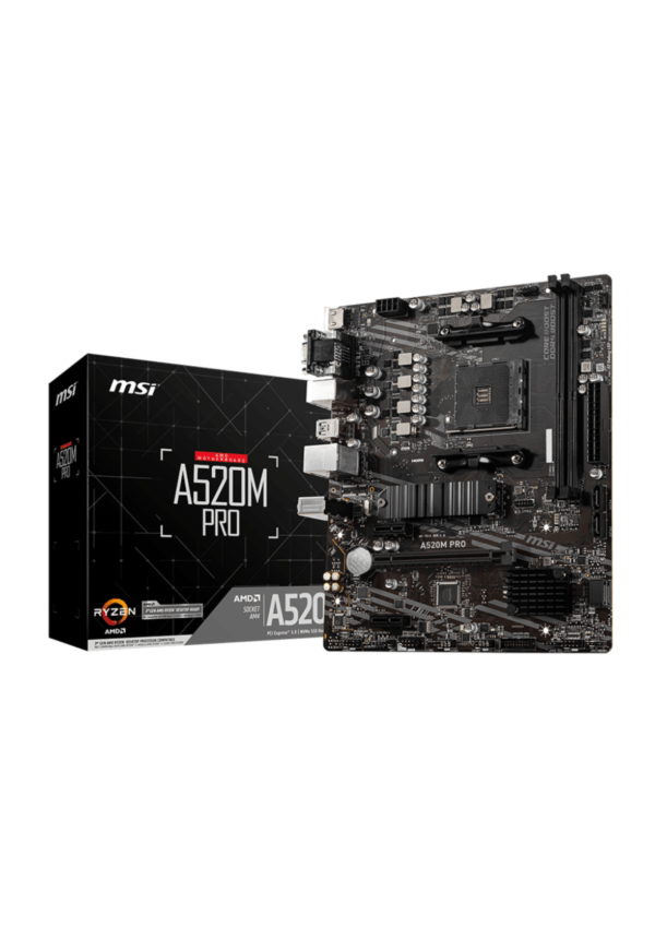 MSI A520M Pro AMD AM4 DDR4 Micro ATX