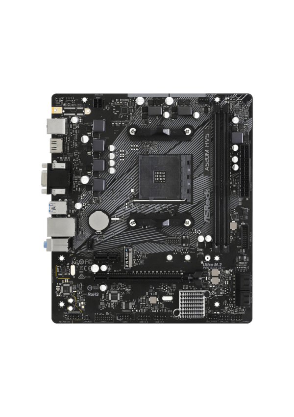 Asrock A520M-HVS AMD AM4 DDR4 Micro ATX - Image 2