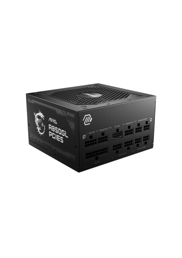 MSI 850W MAG A850GL 80+ Gold Power Supply - Image 2